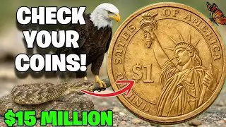 Top 6 USA Presidential Dollar Coins Worth Millions 💰 Rare Coins Still in Circulation