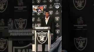 4/28/23: Tyree Wilson reveals his toughest opponent 🤯 #shorts #raiders #nfl