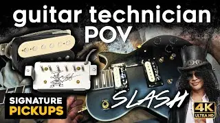 Slash Signature Pickups Install + Les Paul Clone | Guitar Setup POV