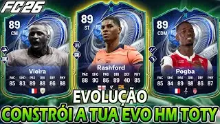 OS MELHORES JOGADORES para a EVOLUÇÃO CONSTRÓI A TUA EVO HM TOTY | FC 26