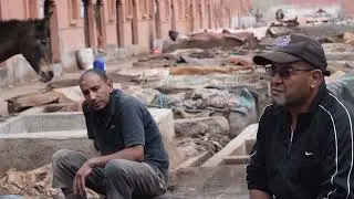 فيلم وثائقي ... أسرار صناعة الجلد بمراكش