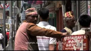 Busy roads of Nepal's capital city