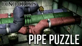 Pipe puzzle solution in the Dino Crisis Elevator power room