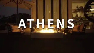 Elementi Plus Athens Fire Table