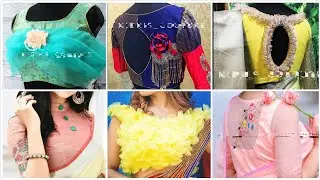 #designer #blouse #design Latest New Blouse Neck Design 2019 | Fancy n Modern Blouse Neck Pattern |