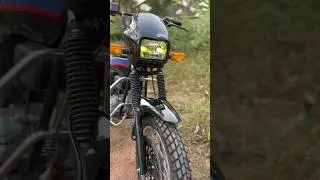 Splendor headlight modified 🔥| hero honda splendor modified | splendor modified kerala