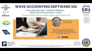 WAVE Accounting Software 101 - 06 22 23