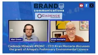 Cadence Minerals #KDNC - The grant of the Amapa Preliminary Environmental Licence