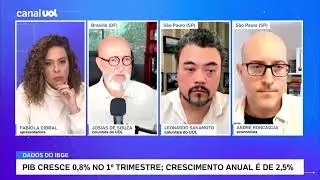 Brasil volta a crescer no 1o. Trimestre de 2024: os números do PIB!