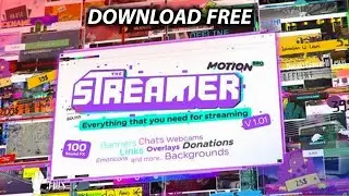 Download Free Videohive The Streamer i Everything For Web &bull; Twitch &bull; Youtube &bull; Live