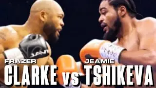FRAZER CLARKE VS JEAMIE TSHIKEVA FIGHT HIGHLIGHTS