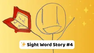 Sight Word Story #4 | Learn to Read Level 1 | Keep Trying!
