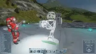 Space Engineers Planet Wars - Mining Vessel! #14