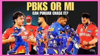 Qualifier 2 MI Post good Total! Bairstow-Tilak-SKY Fire | Can PBKS Chase to Reach IPL 2025 Final?