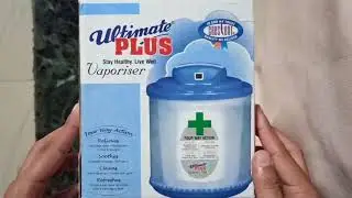 how to use ultimate Warm Steam Vaporizer machine for cough and cold home remedies