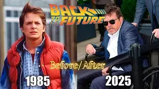 Back to the Future: A Time Travel Journey Then And Now #thenandnow #movie #fantasy #actorsthenandnow