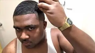 The CuttnUpJr Self Cut - No Enhancements Self Cut Challenge - High Taper Fade