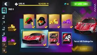 ASPHALT 8 NEON SEASON PREMIUM REWARDS