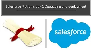 Salesforce Platform dev 1 Debugging and deployment