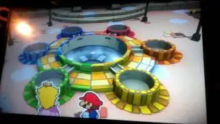 Paper Mario goes to prism island with some color