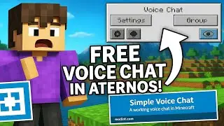 How To Enable Voice Chat In Aternos Minecraft Server (Java & Bedrock 100% Free)