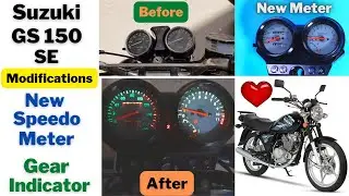 Suzuki GS 150 New Speedometer Gear Indicator