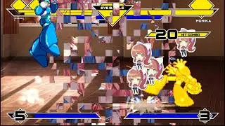 M.U.G.E.N Battle #26 | Monika | Boss Battle [MUGEN-IKEMEN GO]