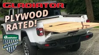 How to Load Plywood in a Jeep Gladiator Truck