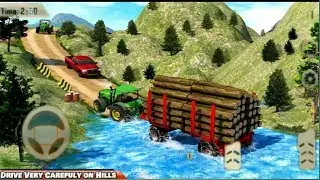 Tow Tractor Driving Simulator Chained Pull Driver Android Gameplay [HD]