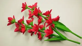 Simple paper flowers / Paper Flower Making / Easy Paper Flower / DIY Flowers