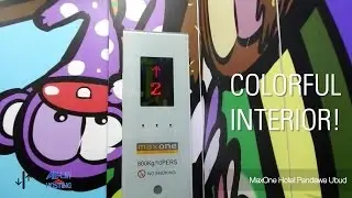 AE-Lift Hosting MRL Elevator at Maxone Hotel Pandawa Ubud, Bali
