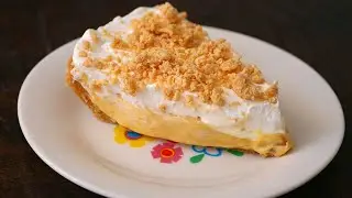 No Bake Peanut Butter Pudding Pie - EASY PEANUT BUTTER PIE Recipe