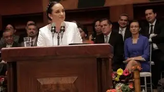 Discurso de Gabriela Rivadeneira, presidenta de la Asamblea Nacional durante #InformeALaNación