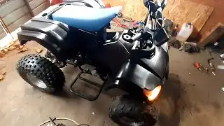 Noua înfățișare, Atv-ul ia aere de BMW dar fără un ochi 🤣