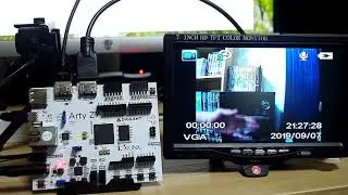 arty z7 HDMI inout