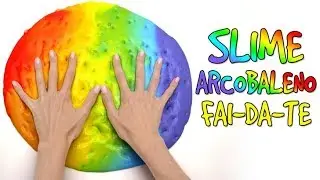 Come Fare uno Slime Arcobaleno🌈💩