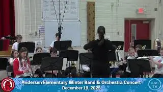 Andersen Elementary Winter Band and Orchestra Concert - December 19, 2025 at 1:15pm