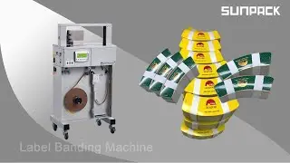 Sunpack WK02-30B Stand alone banana Shape Label banding machine -13794861030
