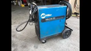 Miller Mig Welder Millermatic 250 SN974 Lot#412