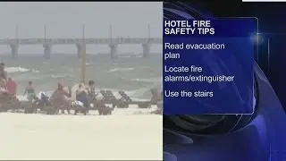 Hotel fire safety tips