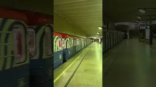 Volzhskaya station_Line 10 #shorts #moscowmetro #train #travel #infrastructure  #transport #metro