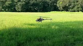 Trex 450 helicopter using 3S Panasonic NCR18640 battery