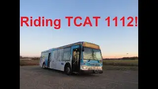 NeoplanDude | Riding TCAT 2011 Orion VII EPA10 #1112 Through Rural Tompkins County!
