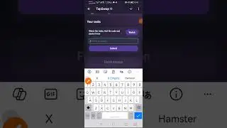 Tiktok in 2024 Tapswap Video Code #Tapswap #tapswapcode #tapswapcinema