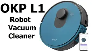 OKP L1 Robot Vacuum Cleaner with Advanced Lidar Navigation Technology and App Control