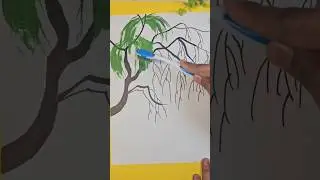 Painting using Toothbrush? 😱 #shorts