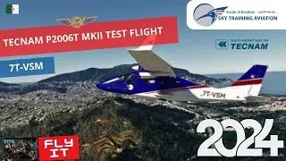 STA P2006TMKII 7T-VSM Test Flight
