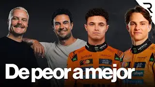 Todas las alineaciones de pilotos de F1 de 2025 clasificadas de peor a mejor