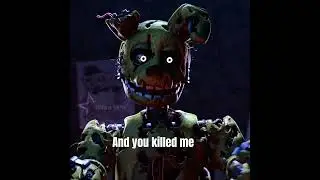 MF HE KILLED HIMSELF 👹 || #fnaf