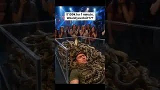 For $100k 😱😱🙏 #Liferisk #snackfight #norisk #harmful #aiclips #aishorts